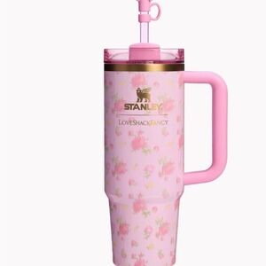 NEVER OPENED Stanley x LoveShackFancy Pink Floral Tumbler 30oz